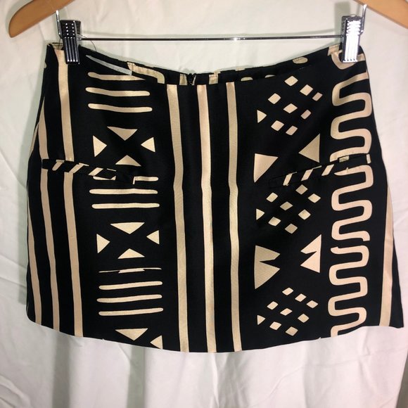 Corey Lynn Calter Silk Sylvie Mini Skirt Anthro - Picture 2 of 3